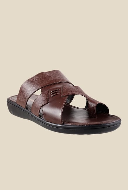 Metro Brown Toe Ring Sandals Metro Brown Toe Ring Sandals