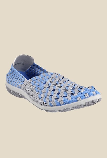 Metro Blue & Grey Casual Loafers Metro Blue & Grey Casual Loafers