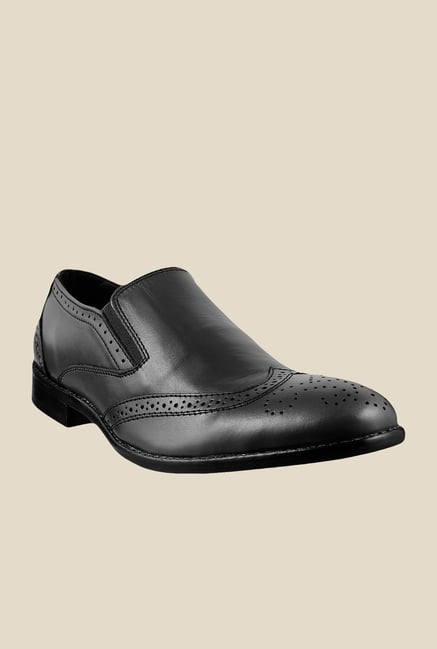 Da Vinchi by Metro Black Brogue Shoes Da Vinchi by Metro Black Brogue Shoes