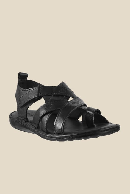 Metro Black Cross Strap Sandals Metro Black Cross Strap Sandals