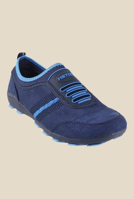 Metro Navy Slip-On Sneakers Metro Navy Slip-On Sneakers