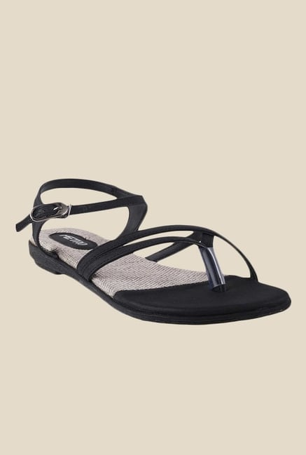 Metro Black Ankle Strap Sandals Metro Black Ankle Strap Sandals