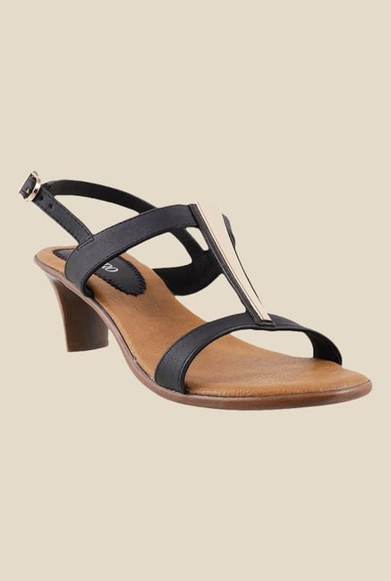 Metro Black Back Strap Sandals Metro Black Back Strap Sandals