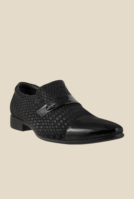 Metro Black Casual Slip-Ons Metro Black Casual Slip-Ons