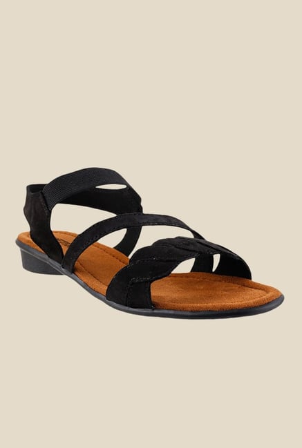 Metro Black Sling Back Sandals Metro Black Sling Back Sandals