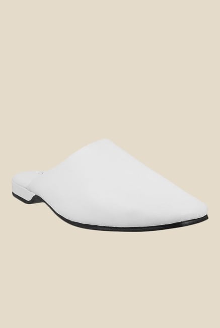 Metro White Mule Sandals Metro White Mule Sandals