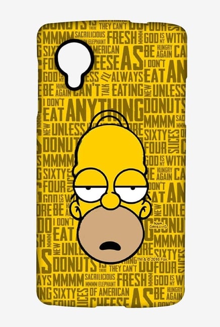 Simpsons Homer Says Case for LG Nexus 5 Simpsons Homer Says Case for LG Nexus 5