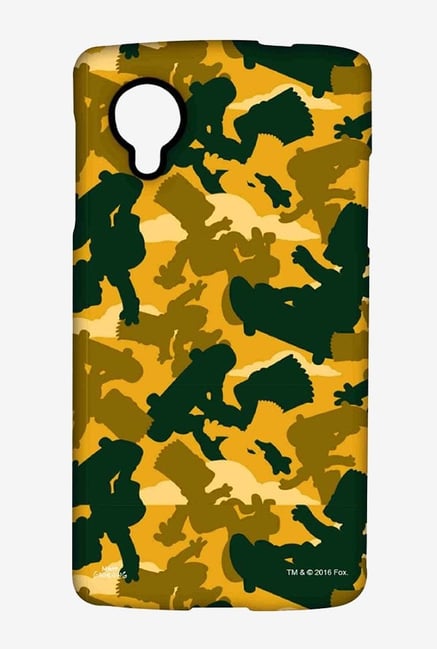 Simpsons Camo Bart Case for LG Nexus 5 Simpsons Camo Bart Case for LG Nexus 5