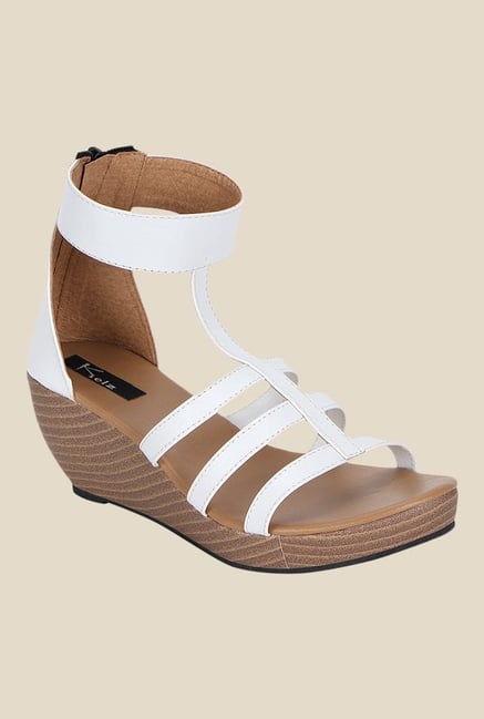 Kielz White Gladiator Sandals Kielz White Gladiator Sandals