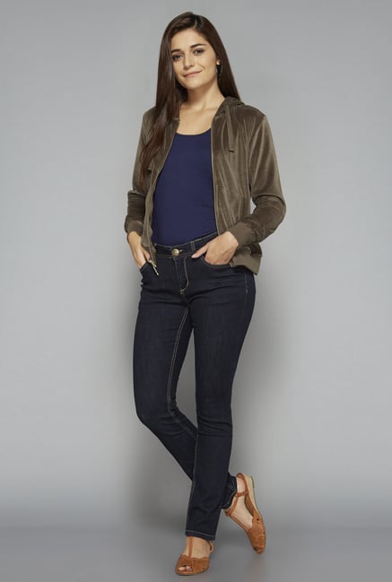 LOV by Westside Taupe Megan Jacket LOV by Westside Taupe Megan Jacket