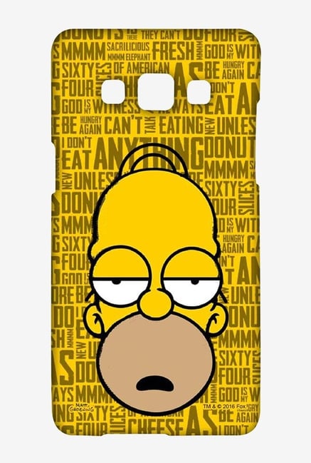 Simpsons Homer Says Case for Samsung Galaxy A5 Simpsons Homer Says Case for Samsung Galaxy A5
