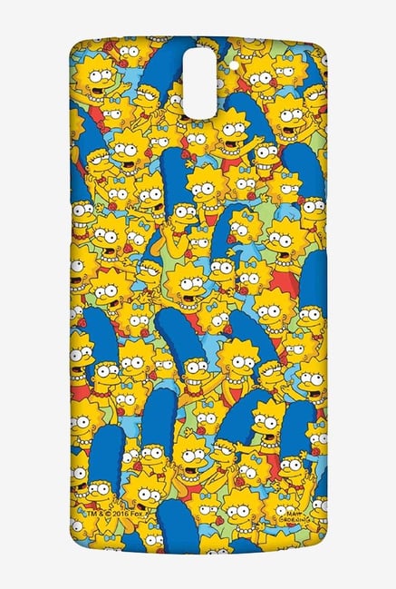 Simpsons Pattern Case for Oneplus One Simpsons Pattern Case for Oneplus One