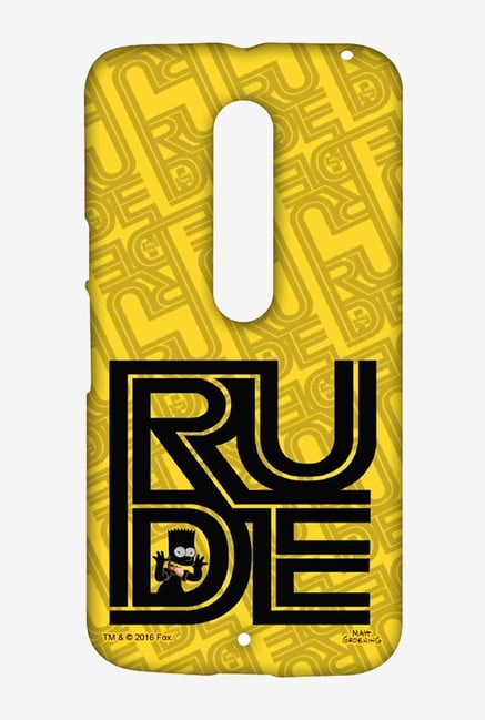 Simpsons Rude Case for Moto X Style Simpsons Rude Case for Moto X Style