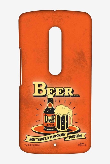 Simpsons Temporary Solution Case for Moto X Play Simpsons Temporary Solution Case for Moto X Play