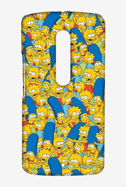 Simpsons Pattern Case for Moto X Play Simpsons Pattern Case for Moto X Play