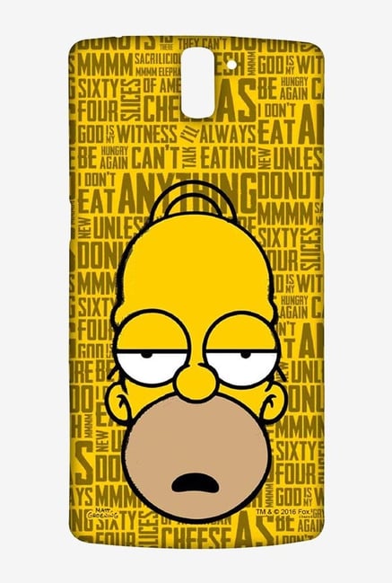 Simpsons Homer Says Case for Oneplus One Simpsons Homer Says Case for Oneplus One
