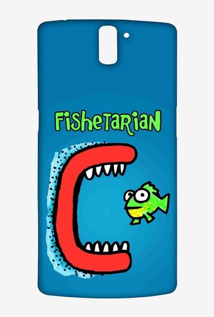 Kritzels Fishetarian Case for Oneplus One Kritzels Fishetarian Case for Oneplus One