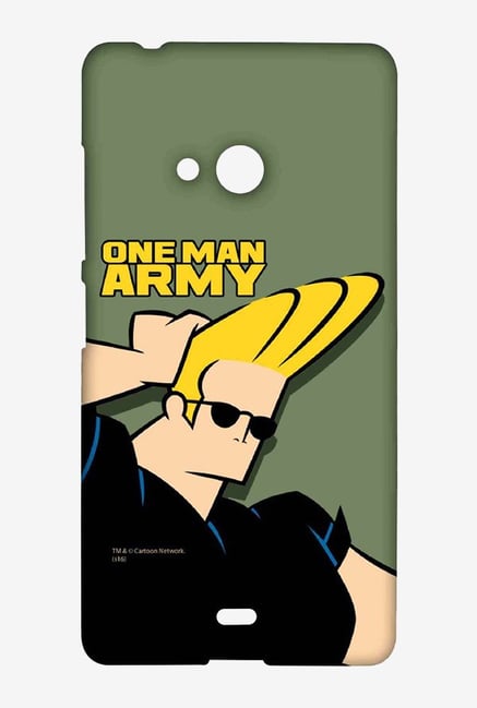 Johnny Bravo One Man Army Case for Microsoft Lumia 540 Johnny Bravo One Man Army Case for Microsoft Lumia 540
