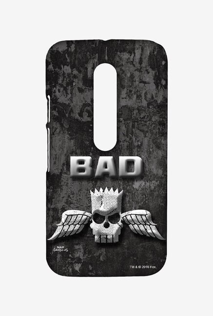 Simpsons Cracked Wall Bart Case for Moto G Turbo Simpsons Cracked Wall Bart Case for Moto G Turbo