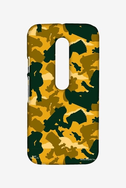 Simpsons Camo Bart Case for Moto G Turbo Simpsons Camo Bart Case for Moto G Turbo