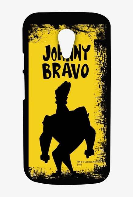 Johnny Bravo Yellow Grunge Case for Moto G2 Johnny Bravo Yellow Grunge Case for Moto G2