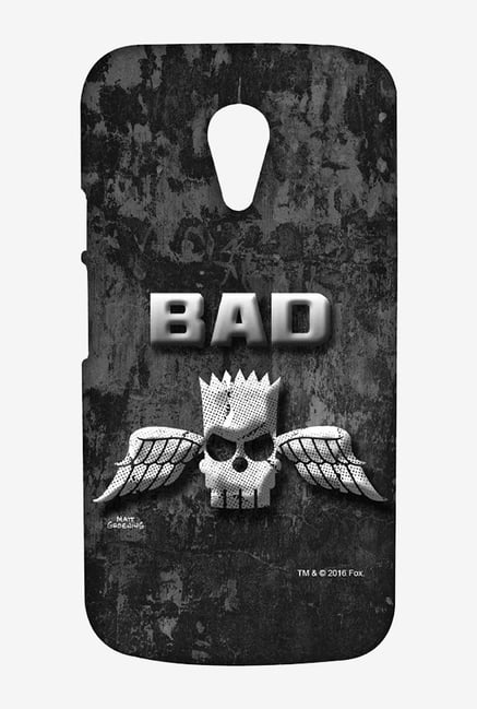 Simpsons Cracked Wall Bart Case for Moto G2 Simpsons Cracked Wall Bart Case for Moto G2