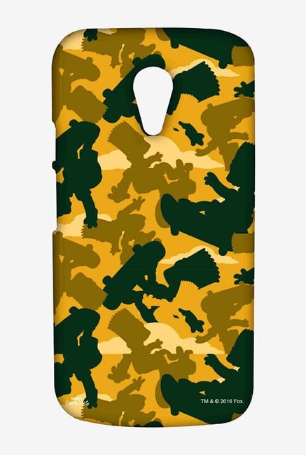 Simpsons Camo Bart Case for Moto G2 Simpsons Camo Bart Case for Moto G2