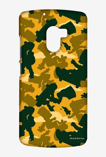 Simpsons Camo Bart Case for Lenovo K4 Note Simpsons Camo Bart Case for Lenovo K4 Note