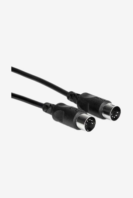 Hosa MID301BK Cable Standard Midi Cable 1 Foot (Black) Hosa MID301BK Cable Standard Midi Cable 1 Foot (Black)