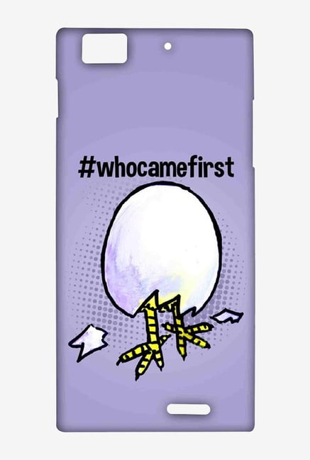 Kritzels Who Came First Case for Lenovo K900 Kritzels Who Came First Case for Lenovo K900