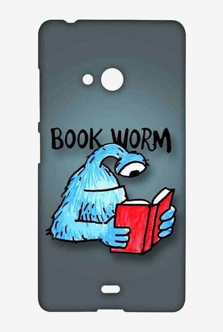 Kritzels Book Worm Case for Microsoft Lumia 540 Kritzels Book Worm Case for Microsoft Lumia 540