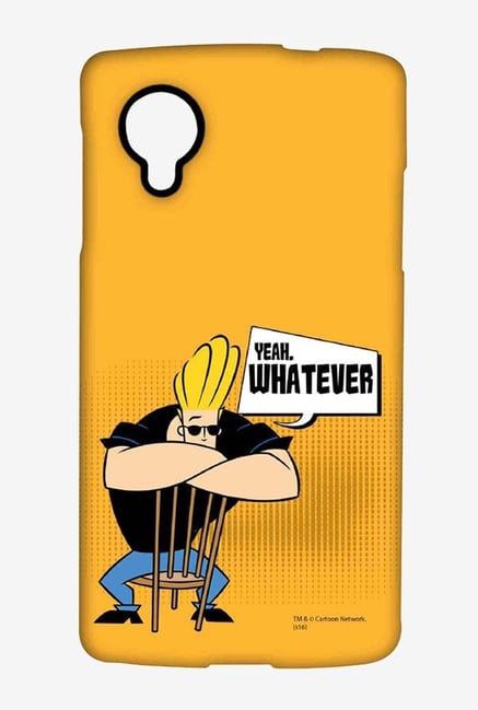 Johnny Bravo Yeah Whatever Case for LG Nexus 5 Johnny Bravo Yeah Whatever Case for LG Nexus 5
