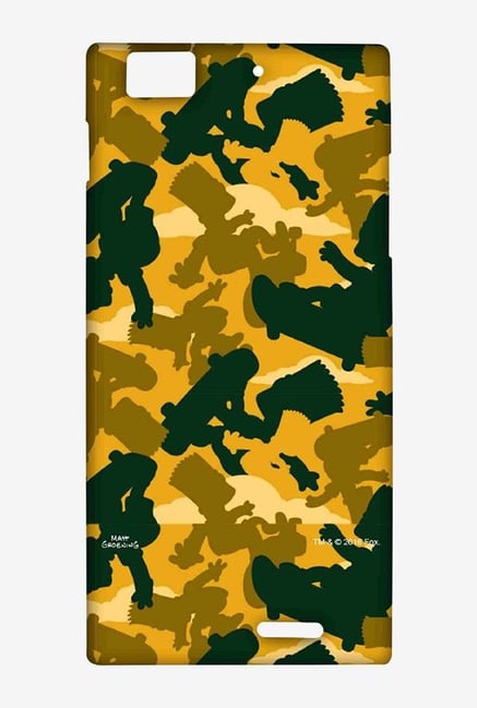 Simpsons Camo Bart Case for Lenovo K900 Simpsons Camo Bart Case for Lenovo K900