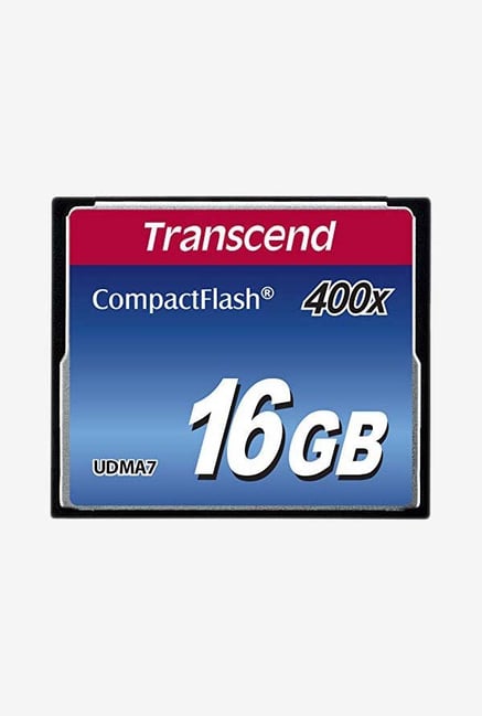 Transcend 400X 16 Gb Compact Flash Memory Card (Black) Transcend 400X 16 Gb Compact Flash Memory Card (Black)