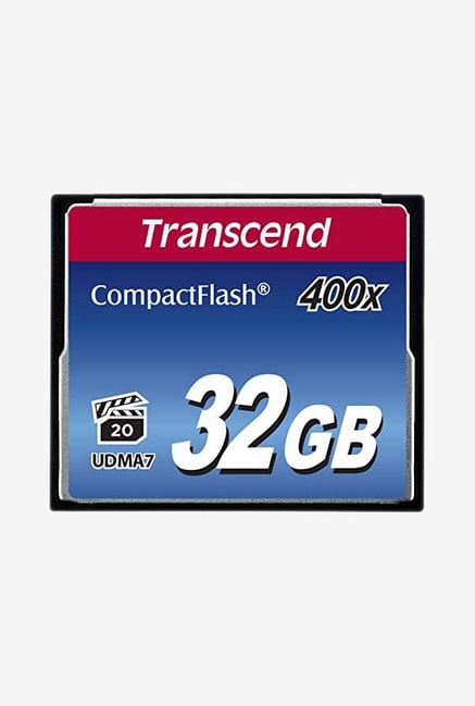 Transcend 400X 32 Gb Compact Flash Memory Card (Black) Transcend 400X 32 Gb Compact Flash Memory Card (Black)