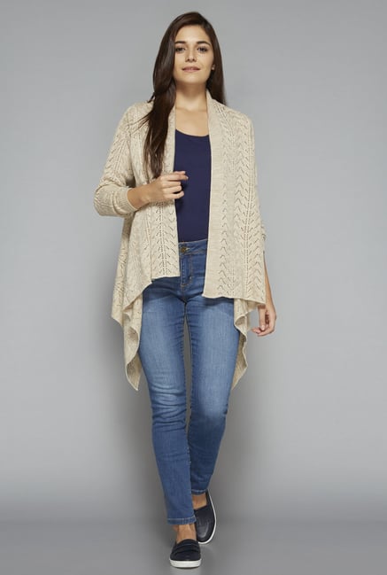 LOV by Westside Beige Zane Cardigan LOV by Westside Beige Zane Cardigan