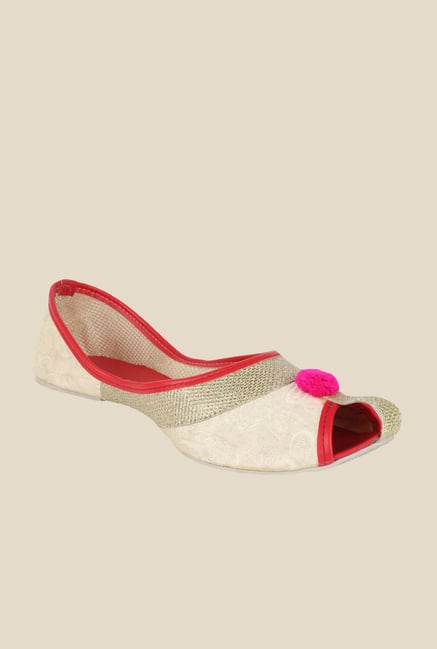 Sassily Beige & Red Jutti Shoes Sassily Beige & Red Jutti Shoes