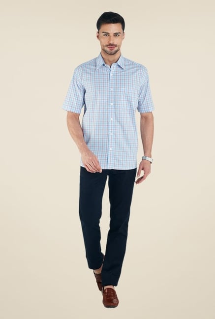 ColorPlus Blue Checks Shirt ColorPlus Blue Checks Shirt