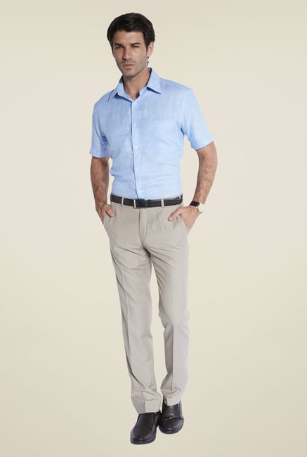 Park Avenue Blue Linen Shirt Park Avenue Blue Linen Shirt