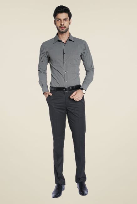 Raymond Black Printed Shirt Raymond Black Printed Shirt