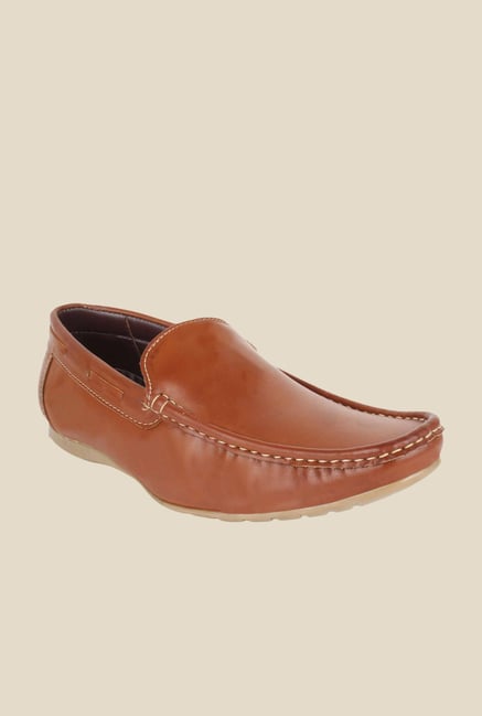 Rexler Tan Formal Loafers Rexler Tan Formal Loafers