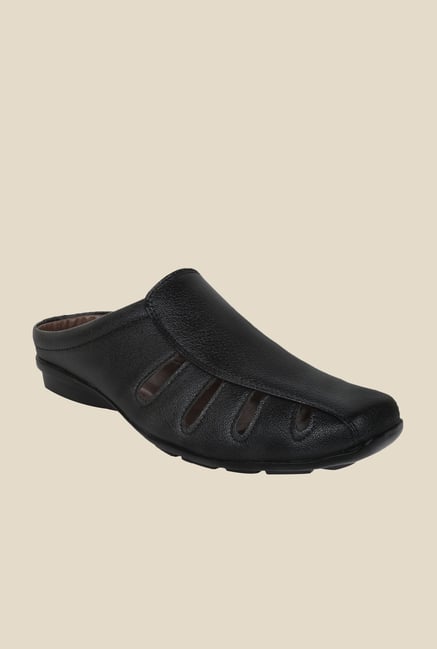 Rexler Black Mule Sandals Rexler Black Mule Sandals