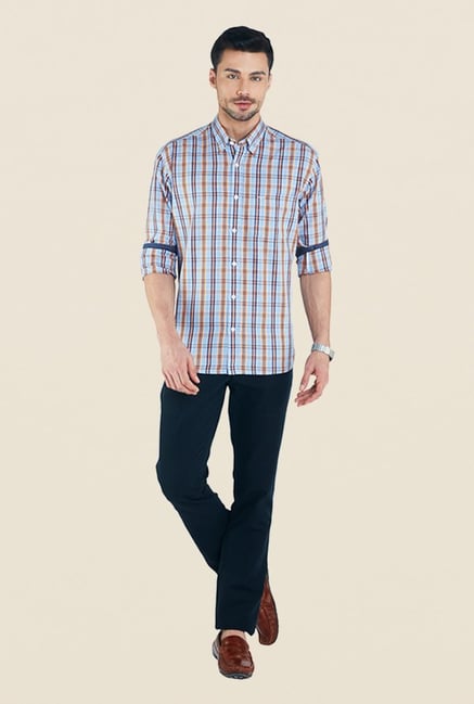 ColorPlus Blue Checks Shirt ColorPlus Blue Checks Shirt