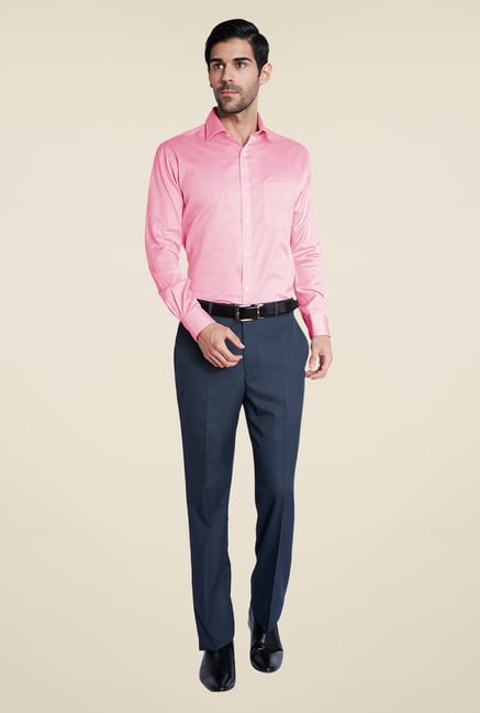Park Avenue Pink Solid Shirt Park Avenue Pink Solid Shirt
