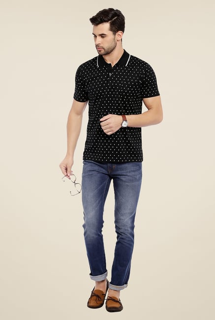 ColorPlus Black Printed T Shirt ColorPlus Black Printed T Shirt