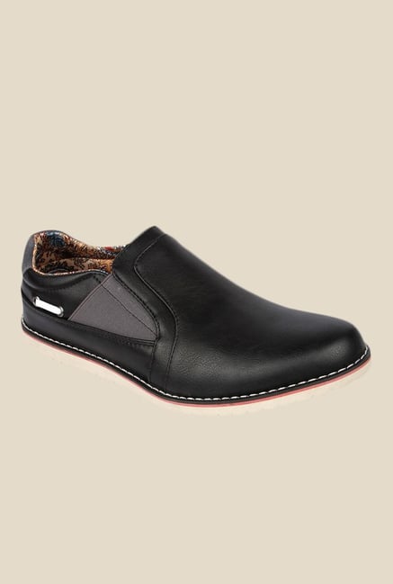 Spunk Varley Black Casual Slip-Ons Spunk Varley Black Casual Slip-Ons