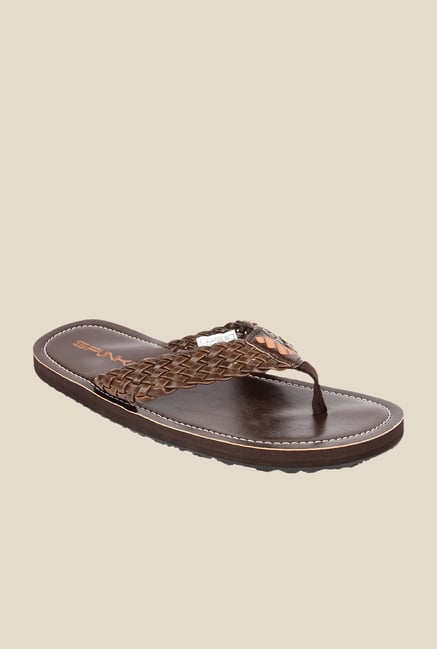 Spunk Classic 3 Brown Flip Flops Spunk Classic 3 Brown Flip Flops