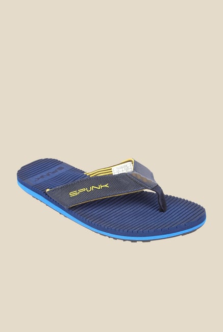 Spunk Thunder Navy Flip Flops Spunk Thunder Navy Flip Flops