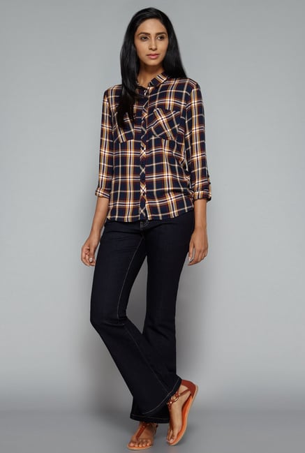 LOV by Westside Navy Ace Shirt LOV by Westside Navy Ace Shirt