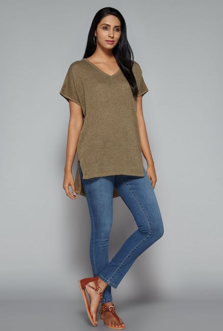 LOV by Westside Olive Carrey Knit Top LOV by Westside Olive Carrey Knit Top